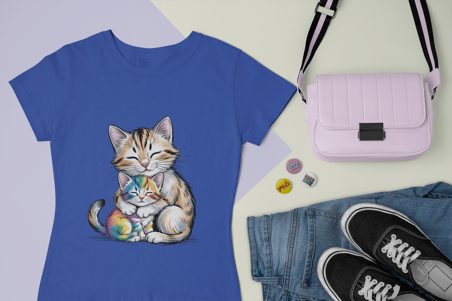 Rainbow Cats T-Shirt