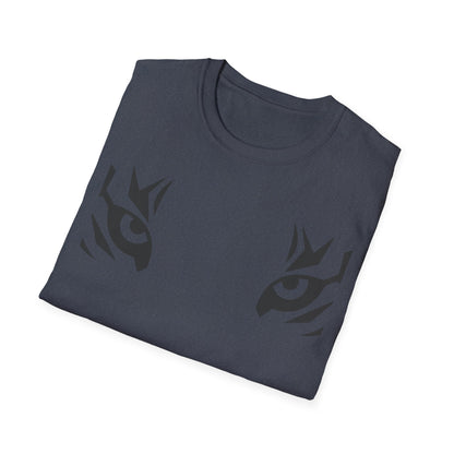 Tiger Eyes Unisex T-Shirt, Graphic Tee, Animal Lover Gift, Nature Inspired Shirt, Wildlife Graphic Top
