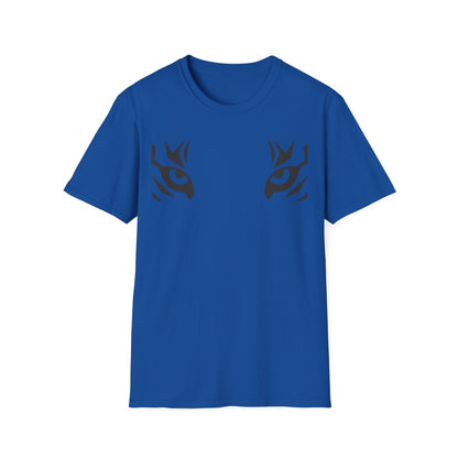 Tiger Eyes Unisex T-Shirt, Graphic Tee, Animal Lover Gift, Nature Inspired Shirt, Wildlife Graphic Top