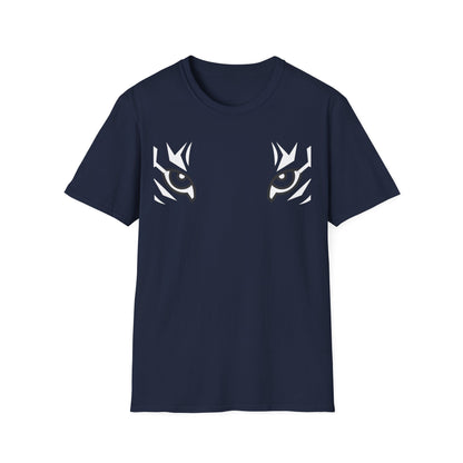 Tiger Eyes Unisex T-Shirt, Graphic Tee, Animal Lover Gift, Nature Inspired Shirt, Wildlife Graphic Top