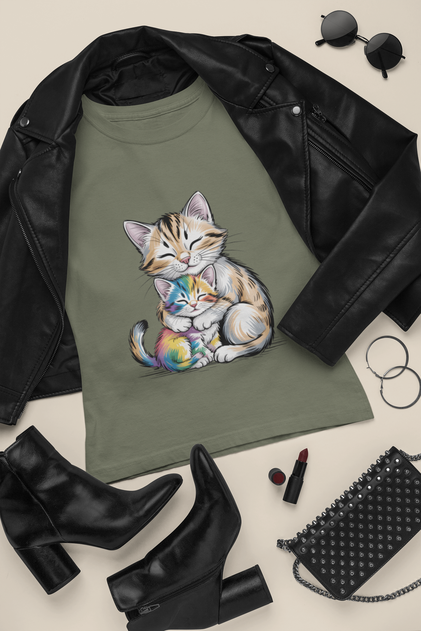 Rainbow Cats T-Shirt