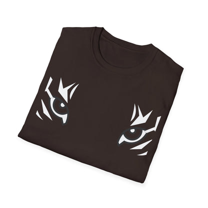 Tiger Eyes Unisex T-Shirt, Graphic Tee, Animal Lover Gift, Nature Inspired Shirt, Wildlife Graphic Top