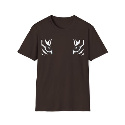 Tiger Eyes Unisex T-Shirt, Graphic Tee, Animal Lover Gift, Nature Inspired Shirt, Wildlife Graphic Top