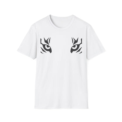 Tiger Eyes Unisex T-Shirt, Graphic Tee, Animal Lover Gift, Nature Inspired Shirt, Wildlife Graphic Top