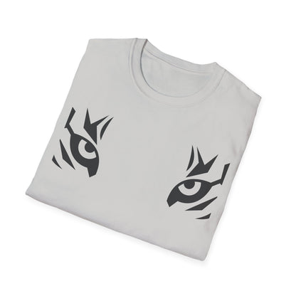 Tiger Eyes Unisex T-Shirt, Graphic Tee, Animal Lover Gift, Nature Inspired Shirt, Wildlife Graphic Top
