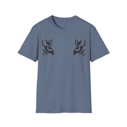 Tiger Eyes Unisex T-Shirt, Graphic Tee, Animal Lover Gift, Nature Inspired Shirt, Wildlife Graphic Top
